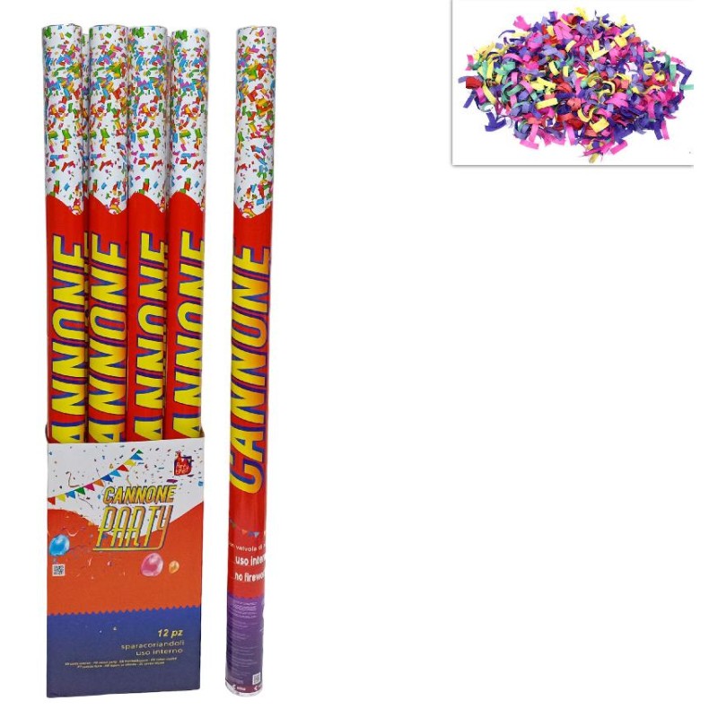 Cannone Party 90 cm, uso interno, 1 pezzo