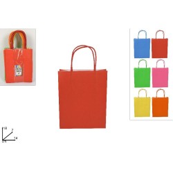 Busta Regalo Carta 18x7x14 cm, colori assortiti, 1 pezzo