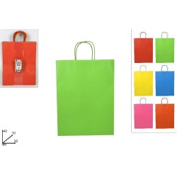Busta Regalo Carta 42x10x32 cm, colori assortiti, 1 pezzo