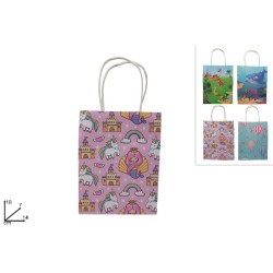 Busta Regalo Bimbi 14x7x18 cm, modelli assortiti, 1 pezzo