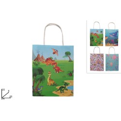 Busta Regalo Bimbi 25x8x20 cm, modelli assortiti, 1 pezzo