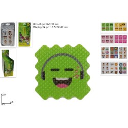 Stickers Profumati 48 Pezzi alla Citronella, modelli assortiti