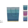 Busta Regalo 20x25x10 Fasce Multicolor, colori assortiti, 1 pezzo
