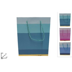 Busta Regalo 27x33x12 Multicolor, colori assortiti, 1 pezzo