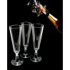 Flute Plastica 6 Pz Trasparenti da 133 cc