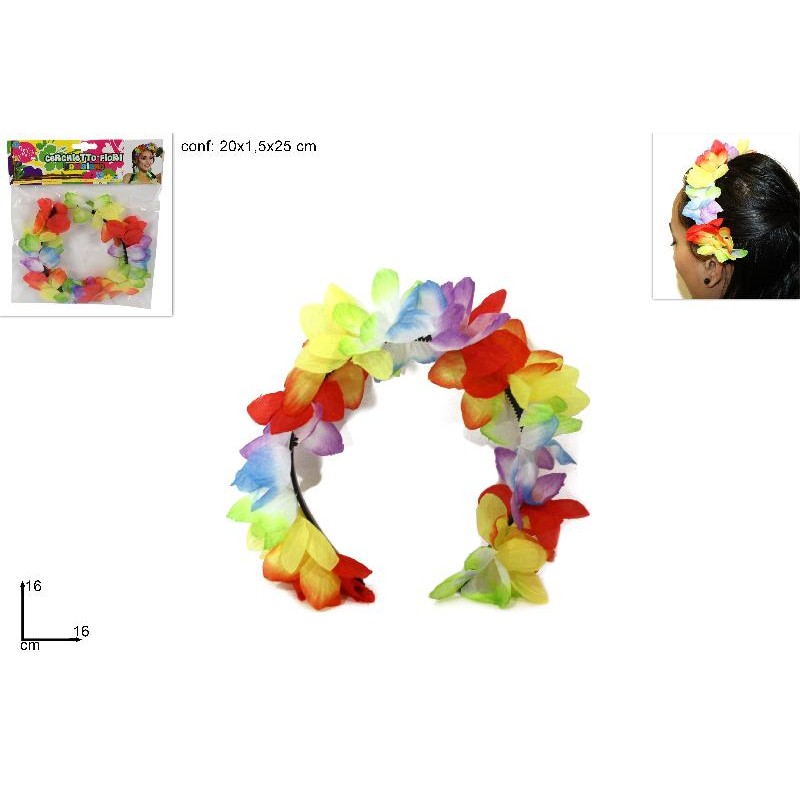 Cerchietto Fiori Hawaiano