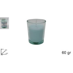 Candela Profumata Ocean in Bicchiere