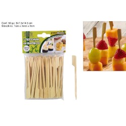 Stecchini Aperitivo Bamboo 9 cm, 50 Pezzi