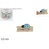 Mollettine Coccinelle Celeste 6 Pezzi in Pvc Box