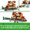 LEGO Minecraft La Casa-Rana, Gioco di Ruolo per Bambini e Bambine con i Personaggi, i Mob e gli Animali del Videogioco, 21256