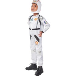 Rubies - Costume Astronauta Bambini e ragazzi  Tg.L (7/8 anni) 122-128 cm, 620504-L