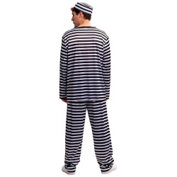 Rubies - Costume da Prigioniero Adulto, S8953