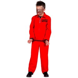 Widmann - Costume Bimbo da Carcerato (8/10 anni) 140 cm, 60407