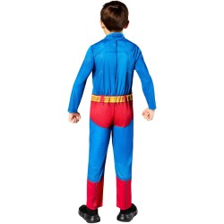 Rubies - Costume ufficiale DC Superman, costume da supereroe per bambini Tg.XS (5/6 anni) 110-116 cm