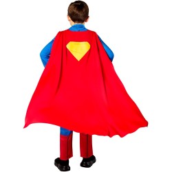 Rubies - Costume ufficiale DC Superman, costume da supereroe per bambini Tg.XS (5/6 anni) 110-116 cm