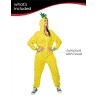 Rubies - Costume Ananas adulto unisex taglia unica jumpsuit con cappuccio originale halloween carnevale feste addii al celibato