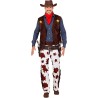 Widmann - Costume Cowboy, selvaggio west, bandito, costumi in maschera Adulto Tg.M, 07272