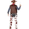 Widmann - Costume Cowboy, selvaggio west, bandito, costumi in maschera Adulto Tg.M, 07272