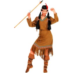 Widmann - Costume Cheyenne, indiana, figlia del capo, selvaggio West, costume di carnevale Tg.S, 43361