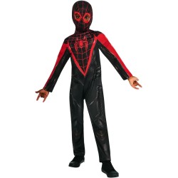 Rubies - Official Disney Spiderman Miles Morales Gamerverse Child Costume, Kids Superhero Fancy Dress, 1002221-S