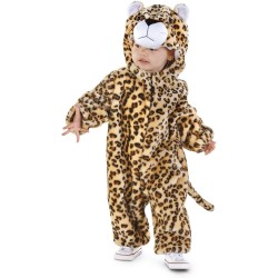 Rubies - Costume Leopardo per bambini, con coda e cappello, taglia 12-18 mesi, S8434-T