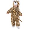Rubies - Costume Leopardo per bambini, con coda e cappello, taglia 12-18 mesi, S8434-T
