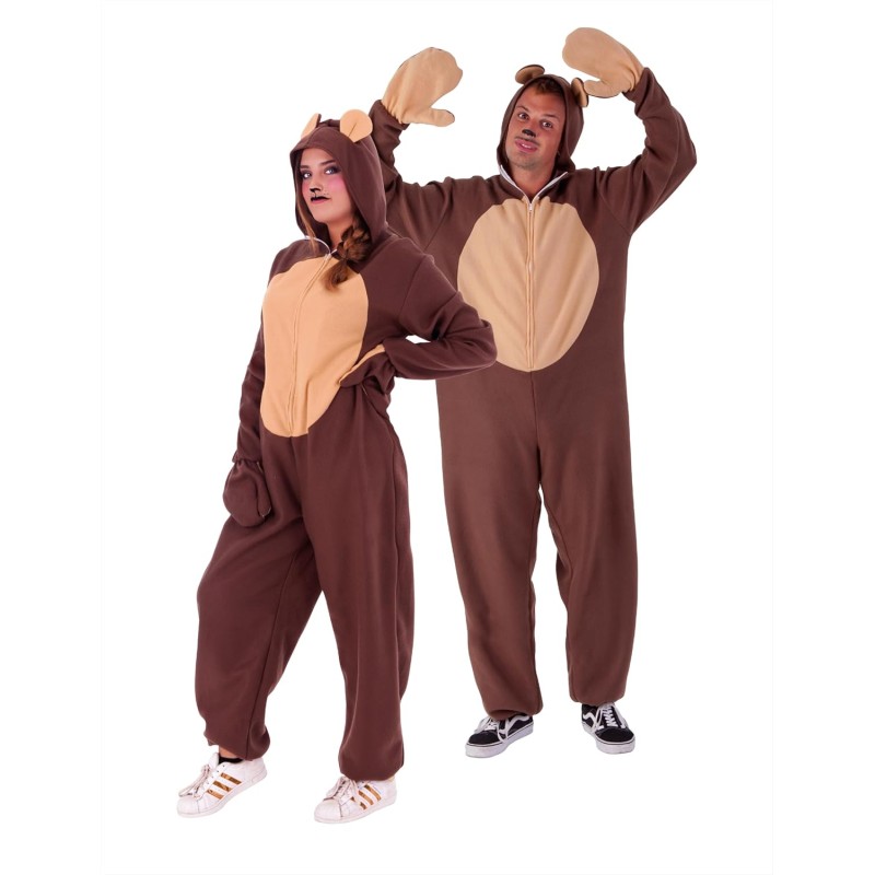 Rubies - Costume Orso Pardo, Animale, Adulti, Unisex, Taglia Unica, S8442