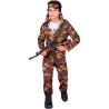 Widmann - Soldato (casacca, pantaloni, cintura, fascia per testa) 128 cm / 5-7 anni, 38406