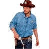Widmann - Pistola da cowboy con fondina e cintura, arma, pistola, selvaggio west, cowboy, sceriffo, 9804C
