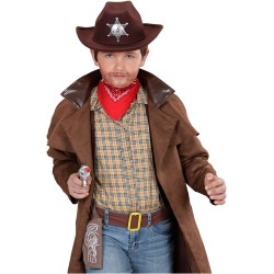 Widmann - Pistola da cowboy con fondina e cintura, arma, pistola, selvaggio west, cowboy, sceriffo, 9804C