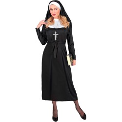 Widmann - Costume da suora, abito, suora del convento, costume da chiesa, Tg.M Adulto, 27522