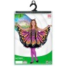 Widmann - Vestito Farfalla (vestito con tutu, ali, antenne), 128 cm / 5-7 anni, 10866