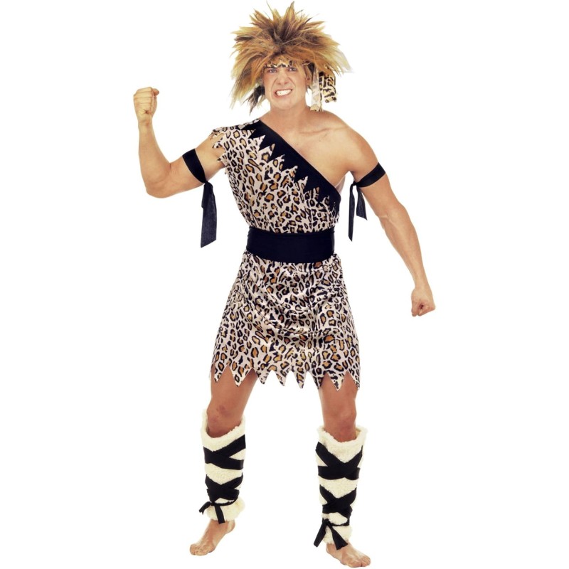 Widmann - Costume Uomo delle caverne, tunica, uomo di Neanderthal, età della pietra,Tg.M
