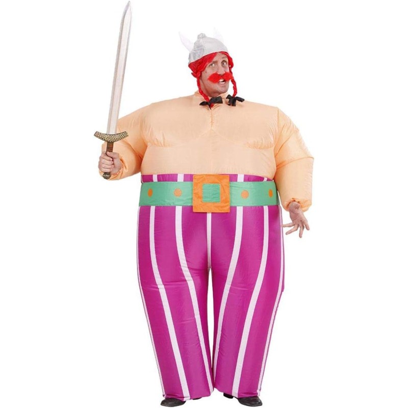 Widmann - Costume da vichingo, guerriero, gonfiabile 1 size, 7553G