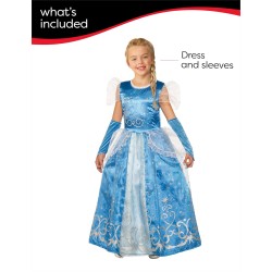 Rubies - Costume Principessa delle nevi Tg.XS 5/6 anni, S8040-XS