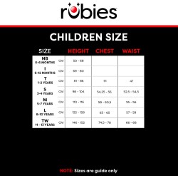 Rubies - Costume Principessa delle nevi Tg.XS 5/6 anni, S8040-XS