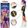 Rubies - Official Netflix K-Pop Demon Hunters Rumi Golden Classic Child Costume, Kids Fancy Dress Tg.XS 5/6 anni 110-116 cm