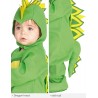 Rubies - Costume Drago Draki per bambini da 1 a 2 anni, tutina con berretto, cappello e pantaloni, ufficiale, carnevale, 885339