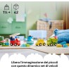 LEGO DUPLO 10474 Veicoli Creativi - Gioco Didattico e di Ordinamento con Macchine, Camion e Elicottero Giocattolo - Set per la 
