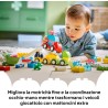 LEGO DUPLO 10474 Veicoli Creativi - Gioco Didattico e di Ordinamento con Macchine, Camion e Elicottero Giocattolo - Set per la 