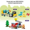LEGO DUPLO 10474 Veicoli Creativi - Gioco Didattico e di Ordinamento con Macchine, Camion e Elicottero Giocattolo - Set per la 