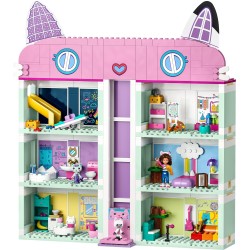 LEGO Gabby s Dollhouse 10788 - Casa delle Bambole Giocattolo a 4 Piani con i Personaggi di Gabby, Pandy Panda, Dolcetto e Sireg