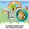 LEGO DUPLO 10977 Il Mio Primo Cagnolino e Gattino con Suoni, Set con Mattoncini Grandi, Animali Giocattolo da Costruire con Fun
