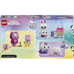 LEGO 11215 La Casa delle Bambole di Gabby Gli Amici Gattini di Gabby - Gioco Creativo con 6 Animali Giocattolo tra cui Siregatt