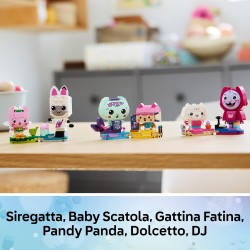 LEGO 11215 La Casa delle Bambole di Gabby Gli Amici Gattini di Gabby - Gioco Creativo con 6 Animali Giocattolo tra cui Siregatt