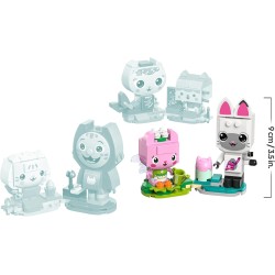 LEGO 11215 La Casa delle Bambole di Gabby Gli Amici Gattini di Gabby - Gioco Creativo con 6 Animali Giocattolo tra cui Siregatt