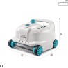 Intex 28005 - Robot Pulisci Piscina senza Fili