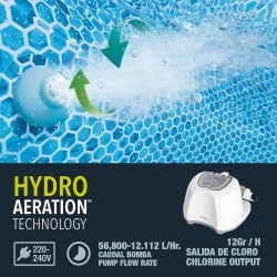 Intex 26670 - CLORINATORE CON SISTEMA E.C.O - ECOSTERILIZZATORE SALINO