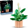 LEGO Botanicals Spatifillo 11504 - Set per Adulti di Piante Artificiali con Vaso, Fiori Bianchi Finti e Boccioli - Decorazione 