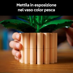 LEGO Botanicals Spatifillo 11504 - Set per Adulti di Piante Artificiali con Vaso, Fiori Bianchi Finti e Boccioli - Decorazione 